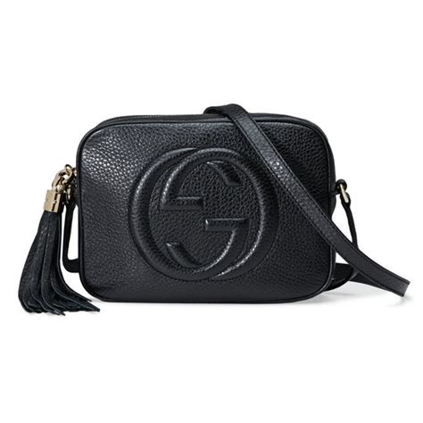 gucci borsa a spalla soho in pelle donna misura piccola|Gucci Borsa a spalla GG Emblem misura piccola.